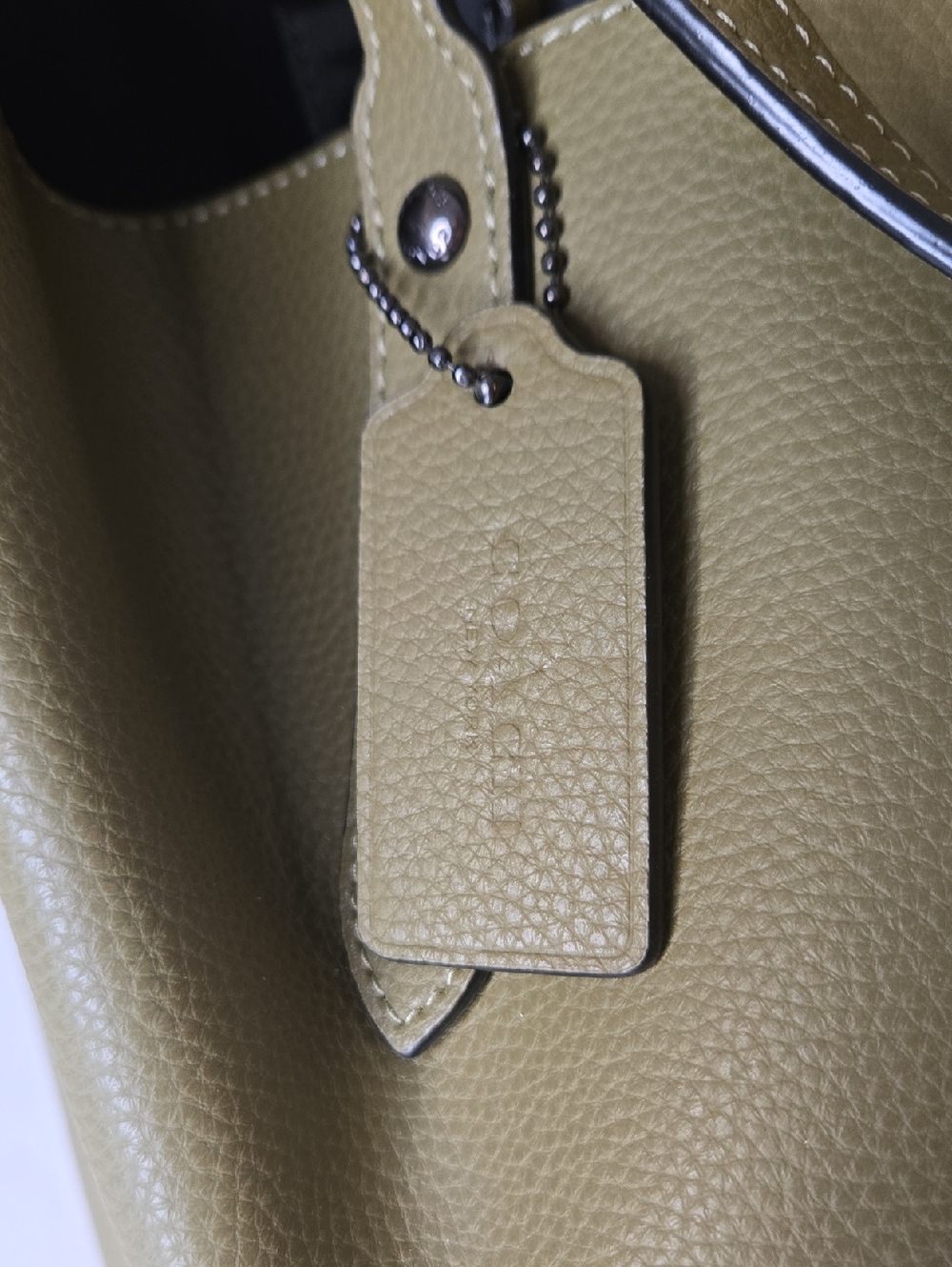 Coach Market Tote - Fatigue Stone - Green - Army - F58849 - Picture 4 of 15